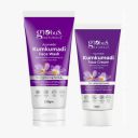 Globus Naturals Skin Lightening Kumkumadi Face Care Combo- Face Wash 100gm, Face Cream 50gm, Set of 2...