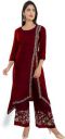 Glorious Women Kurta and Palazzo Set Rayon...