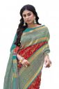 Glory Sarees Women’s Banarasi Silk Saree With Blouse Piece (Rich_Silk103_Parent)...