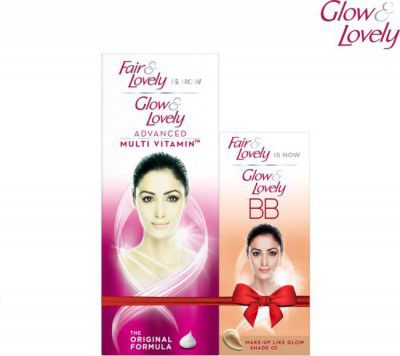 Glow & Lovely Advanced Multivitamin Face Cream & BB Cream (150 g)