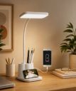 Glowhere LED Lamp Adjustable 3 Modes Touch USB Study & Desk Light Study Lamp (43.5 cm, White)...
