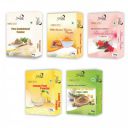 glowious Combo Pack of 5 (Sandalwood, Kasturi Turmeric, Lemon Peel, Amla & Hibiscus Powder) 250gms(50gX5)...