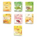 glowious Combo Pack of 7 (Orange Peel, Kasturi Turmeric, Lemon Peel, Amla, Hibiscus, Ubtan & Brahmi Powder) 350gms (50gX7)...