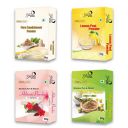 Glowious Radiant Skin Combo: Glowious 4-Pack (Sandalwood, Lemon Peel, Amla, Hibiscus Powder) 200gms - Natural Glow | Ayurvedic Skincare | Brightens, Tones, and Nourishes | Herbal Beauty Essentials...