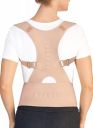 Glowmira Unisex Magnetic Back Braces Waist Wide Straps Support Pain Relief Posture Corrector Brace Therapy Shoulder Back Support Belt for Women and Men (S-Size)...