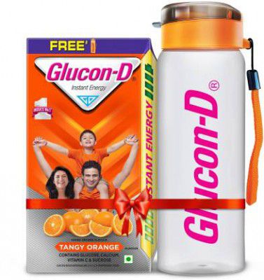 GLUCON-D Tangy Glucose Powder Energy Drink (1 kg, Orange Flavored)
