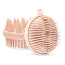 GLUN® 2 in 1 Bath and Shampoo Brush, Exfoliating Body Brush, Premium Silicone Loofah for Use in Shower, Head Scrubber Scalp Massager...
