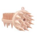 GLUN® 2 in 1 Exfoliating Body Brush, Dual Soft Bath and Shampoo Brush, Premium Silicone Loofah for Use in Shower, Head Scrubber Scalp Massager...