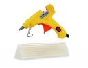 GLUN 20W 20 WATT 7MM HOT MELT Glue Gun (10 Sticks, Yellow)...