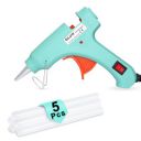 GLUN® 20W Glue Gun with 7mm Glue Sticks (5 Sticks)Transparent Glue Sticks...