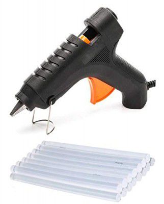 GLUN 40w Hot Melt Glue Gun Kit for Quick Repairs 11 mm with 5 Glue Sticks