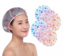 GLUN Adult Shower Caps, Printed Reusable Bath Hat Waterproof, 6 Piece Pack...