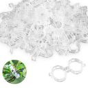 GLUN® Plant Support Garden Clips for Support, 100 Piece Pack...