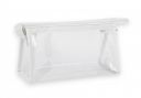 GLUN® Transparent Stationary Pouch with Zipper Closing...