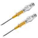 GLUN® Voltage Line Tester 2 in 1, AC/DC 120-250V Tester Screwdriver with 3.5mm Plus and Minus (+,-) Screwdriver Circuit Tester Pen...