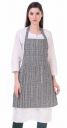 GLUN Waterproof Unisex Kitchen Apron with Center Pocket and Adjustable Neck Belt with Metal Buckle (PACK OF 1) (White Check)...
