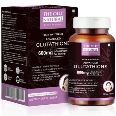 Glutathione tablets 600mg 30 Tablets With Vitamin C & E