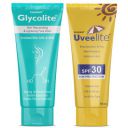 Glycolite Face Care Combo - Face wash and Sunscreen SPF 30 Lotion...