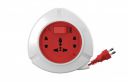 GM 3041 Trio 2 Pin Flex Box 5 Mtr. with Indicator & International Socket...
