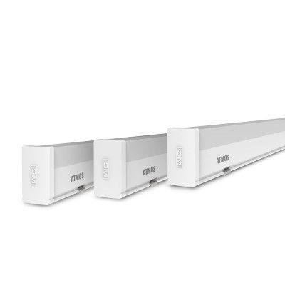 GM Atmos - 22 Watt LED Batten Tube Light, 100 Lumens Per Watt, 6500K, Long Life, Anti-glare Diffuser, Fluctuation Proof (Pack of, 2)