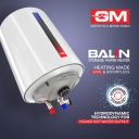 GM Balin 10L Storage Water Heater (Geyser) |4 star| ISI Marked – White...