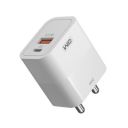GM G+ 20W Dual-Port Charger - Compact Design with High Power Delivery, Combined Output of Dual Port 24W...