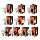GM GLO - 7 Watt LED Bulb - B22 100 Lumens Per Watt - 6500K White - Cool Day Light (Pack of 10)...