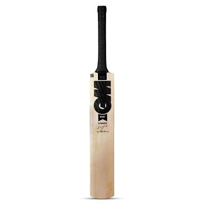 GM Noir Striker Kashmir Willow Cricket Bat with Cross Weave Tape on The Face | Size-4 | Light Weight | Free Cover|
