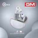 GM True Wireless Earbuds with Wireless Charging, 45ms Low Latency, IPX 4 - White...