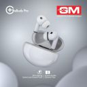 GM True Wireless Earbuds for Uncut Sound, 30dB ANC, Wireless Charging - White...