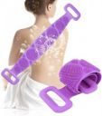 gmet Soft Silicone Back Scrubber Brush Cum Belt for Exfoliating Shower Bath...
