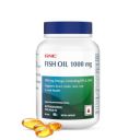 GNC 1000 Mg Omega 3 Fish Oil For Men&Women 90 Softgels Omega 3 With 180 Mg Epa&120 Mg Dha Promotes Joint Health Improves Focus...