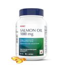 GNC 1000MG Salmon Oil for Men & Women | 60 Softgels | Rich Omega-3s with EPA & DHA | Relieves Joint Ache | Promotes Healthy Heart | Supports Memory | Protects Eye Health | Formulated in USA...
