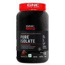 GNC Amp Pure Isolate Zero Carb | 2 Lbs | 30 Servings | Boosts Athletic Performance Builds Lean Muscles | Speeds Up Recovery | Digezyme For Easy Digestion | 25G Protein | 6G Bcaa | Chocolate Frosting...