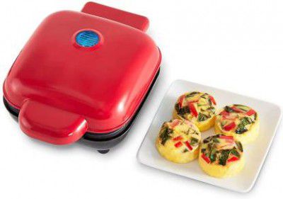 Gnexin Style Egg Bite Maker with Silicone Molds for Breakfast Sandwiches Egg Cooker (4 Eggs)