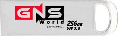 GNS World G-51 256 GB Pen Drive Compatible with Mobile, USB 3.0 Metal Case (Silver)