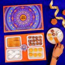 GO DESi Assorted Meetha Gift Hamper, Kaju Katli, Besan Laddu, Dry Fruit Laddu, Mysore Pak, Made with Pure Ghee, Sweets Indian Mithai...
