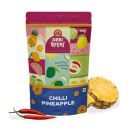 GO DESi Chilli Pineapple Candy, 150g, Fruit Snacks, Bites, Dehydrated...