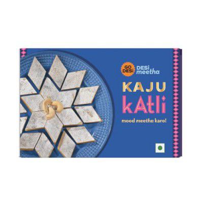 GO DESi Classic Kaju Katli, 200 grams