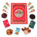 GO DESi Diwali Gift Hamper Box | Assorted Gift Hamper | Desi Popz | Coconut Laddoos | Meetha Paan | Choco Meetha Paan...