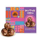 GO DESi - Dry Fruit Ladoo | Made with 95% Dry Fruits & 5% Honey | 200 grams...