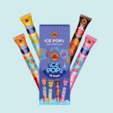 GO DESi ICE Popz: 12-Pack Assorted 4 Flavours Fruit Ice Popsicles | Ice Pops (70ml Each) - Masala Cola, Mango, Very Berry, Tangy Imli Flavors...