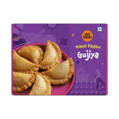 Go Desi Mawa Badam Gujiya - 200g