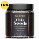 GO GRASS Chia Seed, Gluten Free, Vegan, Raw, Keto Friendly Chia Seeds (1000 g)...