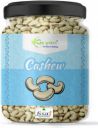 GO GRASS Premium W320 Cashew, 100% Natural, Handpicked, Raw Cashew | JAR PACK | Cashews  (1 kg)...