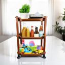 Go Hooked Discover the Innovative Power of 3 Layer Multi-Purpose Home Storage Rack Organizer...