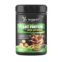 Go Organic Vegan Plant Protein Herbs Antioxidants Digestive Enzymes Natural Chocolate Flavor Brown 500 g...