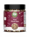 Go Vegan Mix Nuts and Dry Fruits 1kg | Mix Dry Fruits | Mix Nuts | Snack Pack for Healthy Living - Assorted Almonds, Cashews, Walnuts, Raisins, Cranberry and More | Jar Pack...