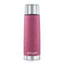 Go24 pexpo Flexo 350ml Stainless Steel Water Bottle | - Pink...