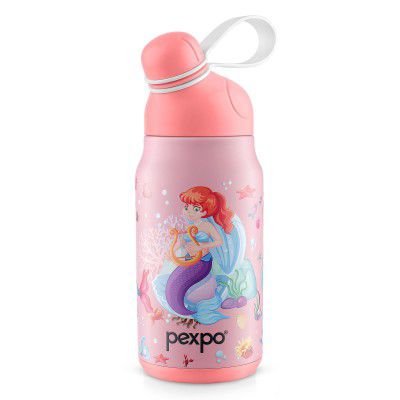 Go24 pexpo Piano Pro 450 ISI Certified Stainless Steel Water Bottle for School Kids - 420ml 